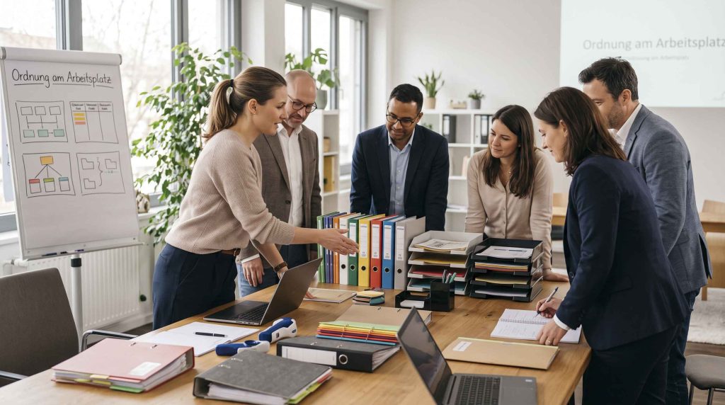 Ordnung am Arbeitsplatz